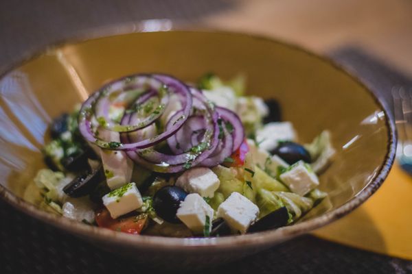 Ensalada griega (horiatiki)