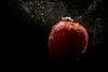 Free Time Lapse Photography Of Falling Red Apple Stock Photo