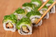 Green and White Vegetable Dish