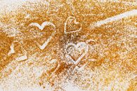 White and Brown Abstract Painting