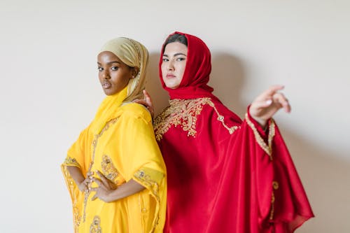Muslim Women Wearing Modesty Clothing