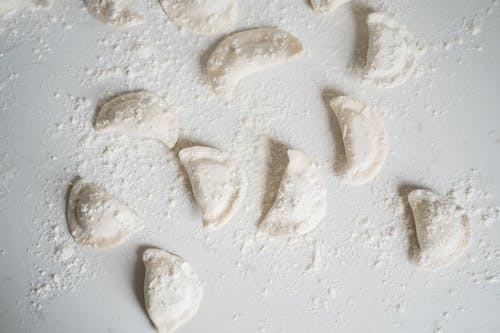 Flour on Dumplings
