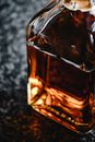 Close-Up Shot of a Bottle of Alcoholic Beverage