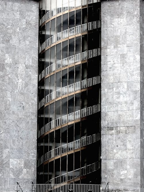 Free Gray Concrete Glass Building Stock Photo