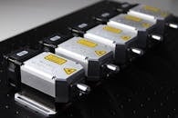 Close-Up Shot of CNC Lasers