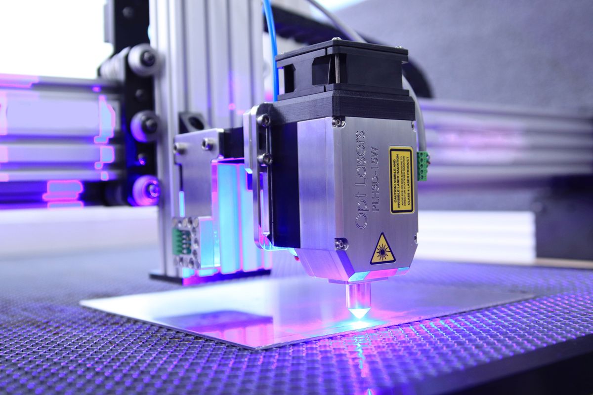 Laser cutting acrylic signage machine in Chandigarh by ProAdvertising
