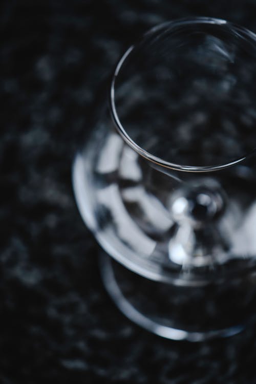 Close-Up Shot of Wine Glass