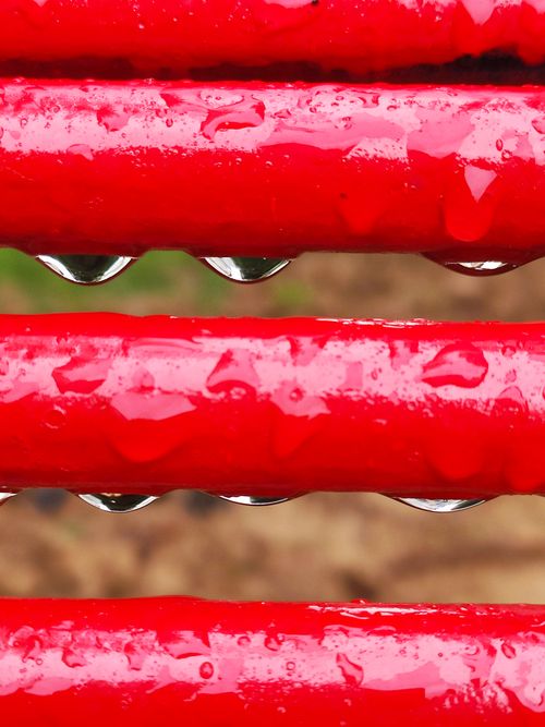 Free stock photo of abstraction, after the rain, bench Stock Photo