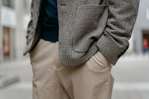 Free Close-up of Person With Hand in Pocket  Stock Photo