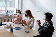 Free stock photo of adult, asian, clapping