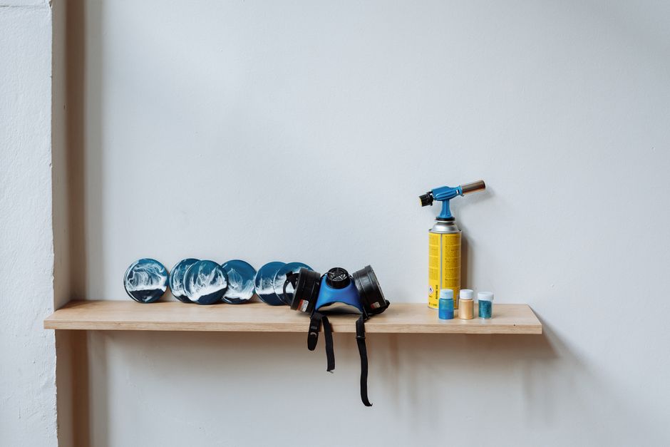 small craft project setup lifestyle photo 2