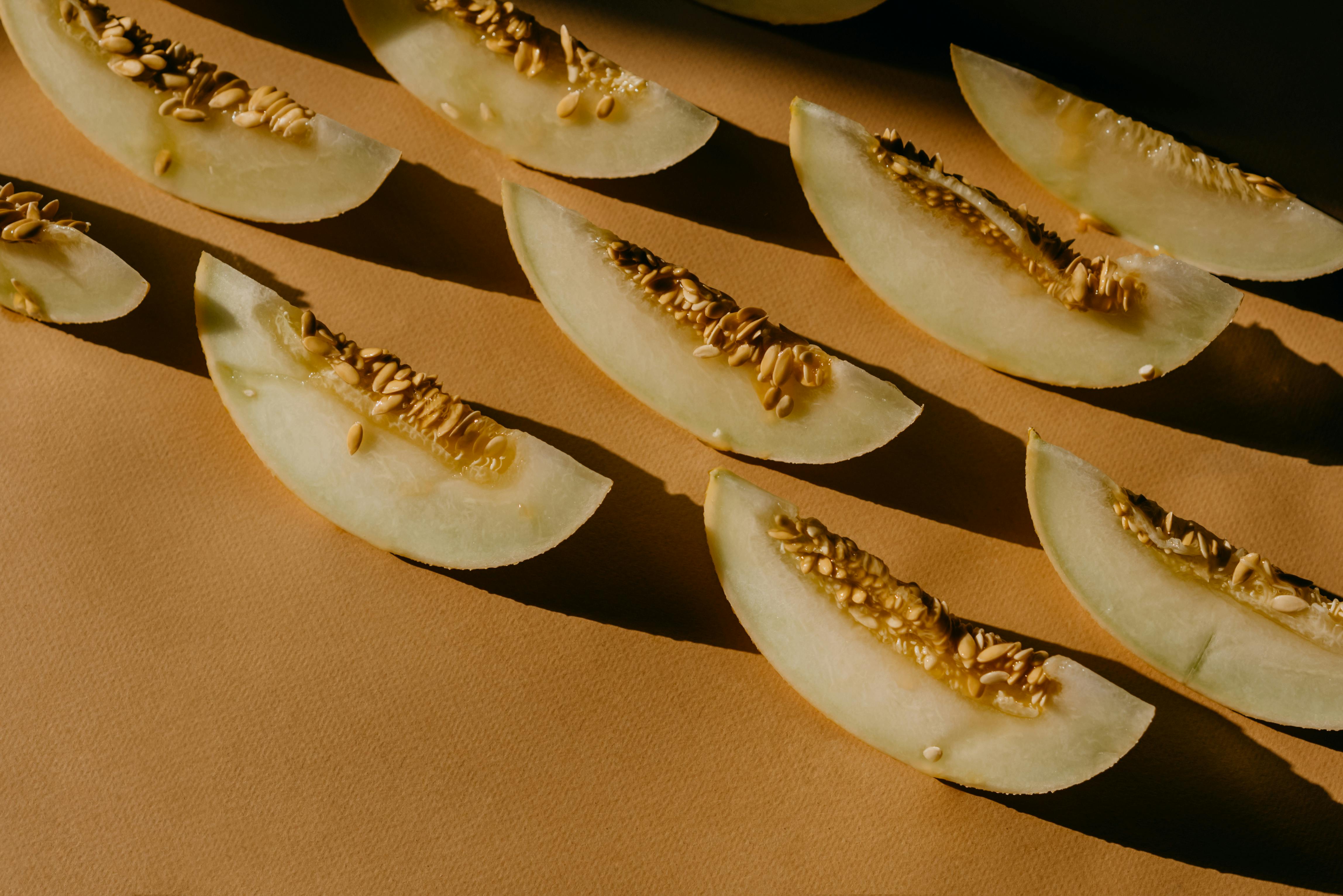 melon slices