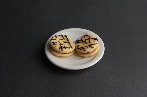 Gratis stockfoto met bord, cookies, eigengemaakt