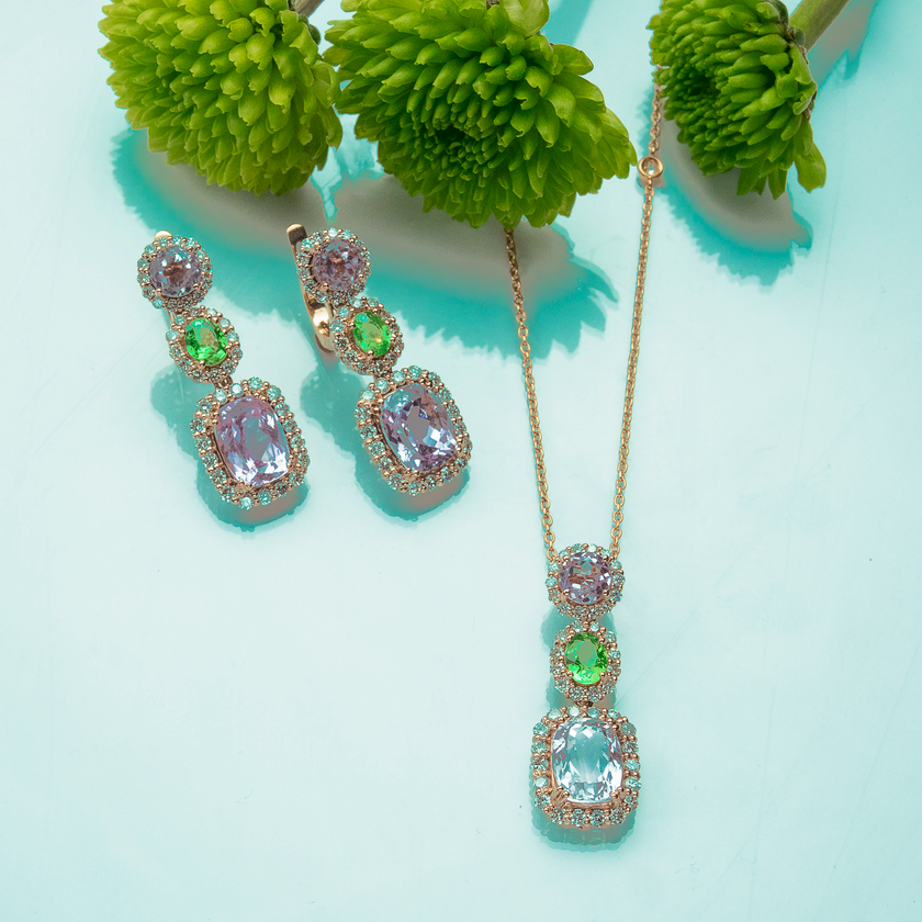 Turmalin Edelstein Investition - Neonblau (Paraiba) / Mehrfarbig