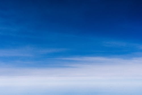 Бесплатное стоковое фото с голубой, картина, изображающая небо, небо
