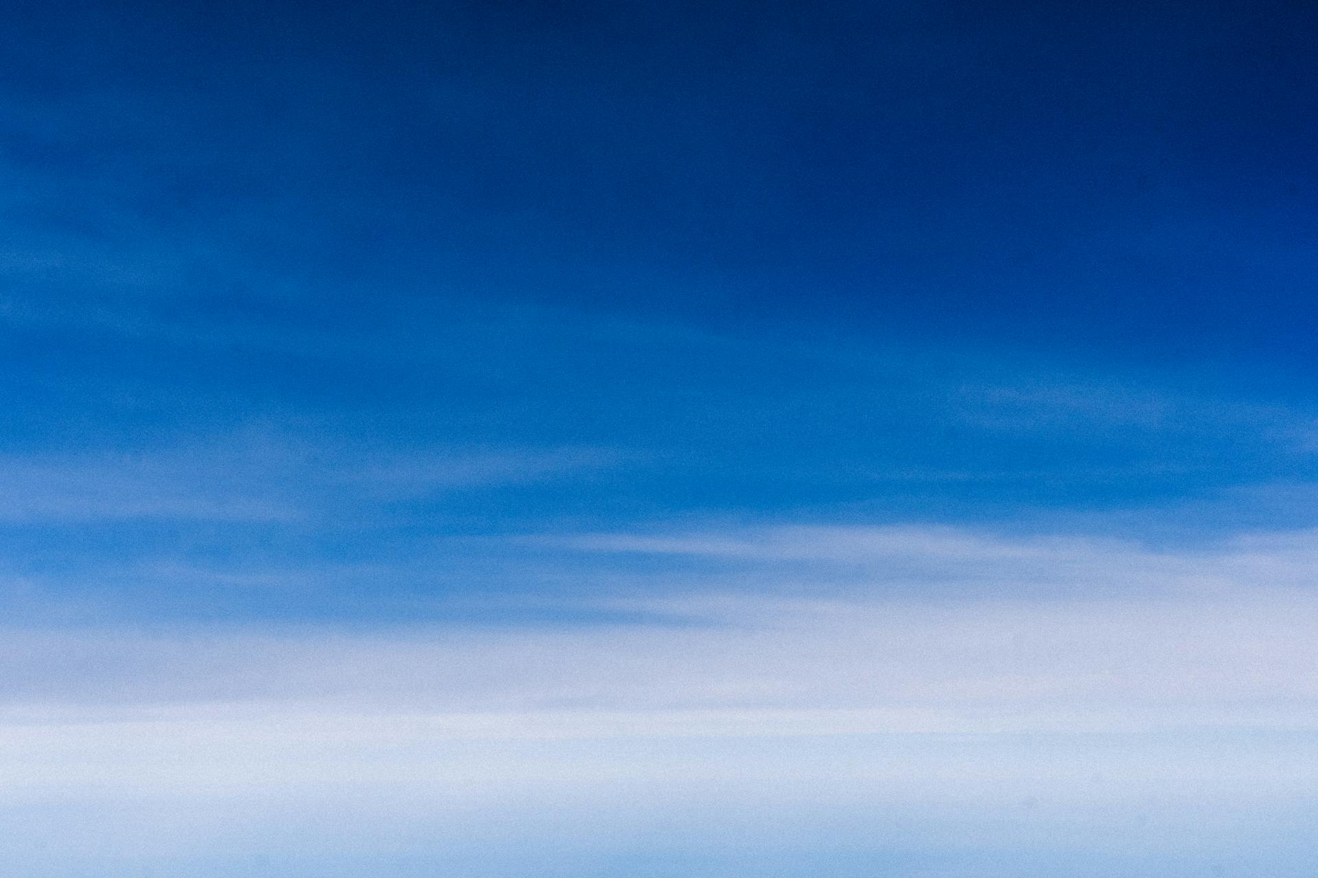 Blue Sky and White Clouds