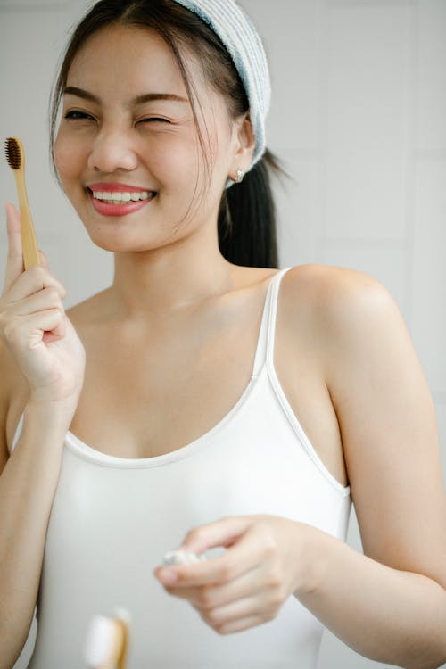 Kostnadsfri bild av asiatisk kvinna, attraktiv, badrum