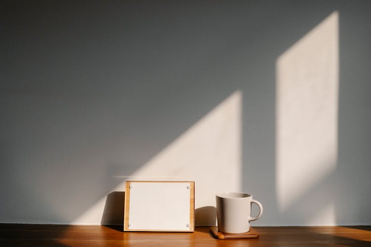 Notice Board Near Cup In Room