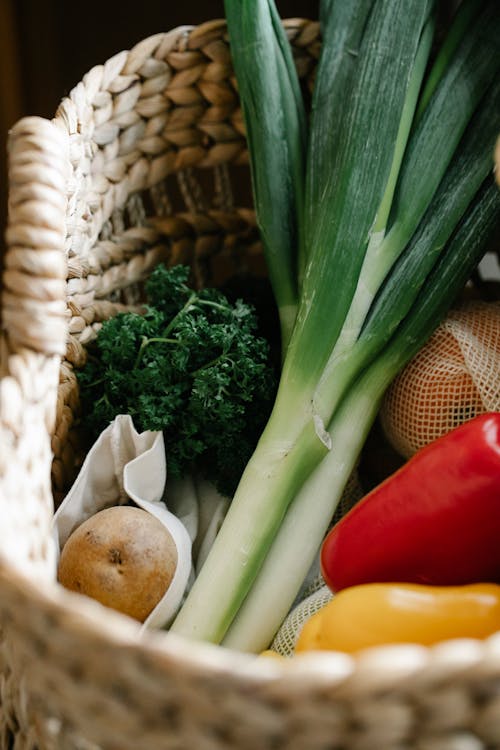 Foto profissional grátis de alho-poró, alimento, apetitoso