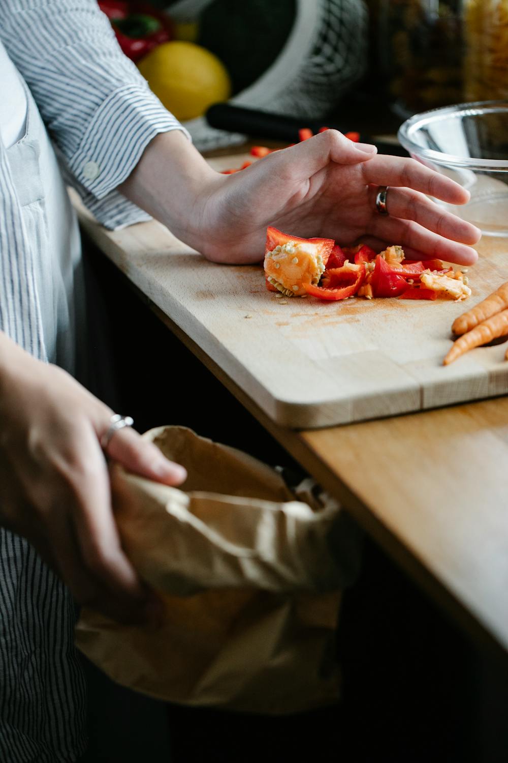 Vegetable Scraps Frittata