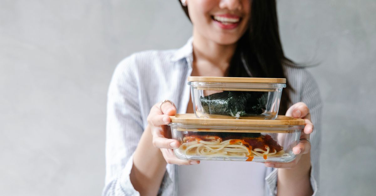 sunday reset meal prep simple containers and planner