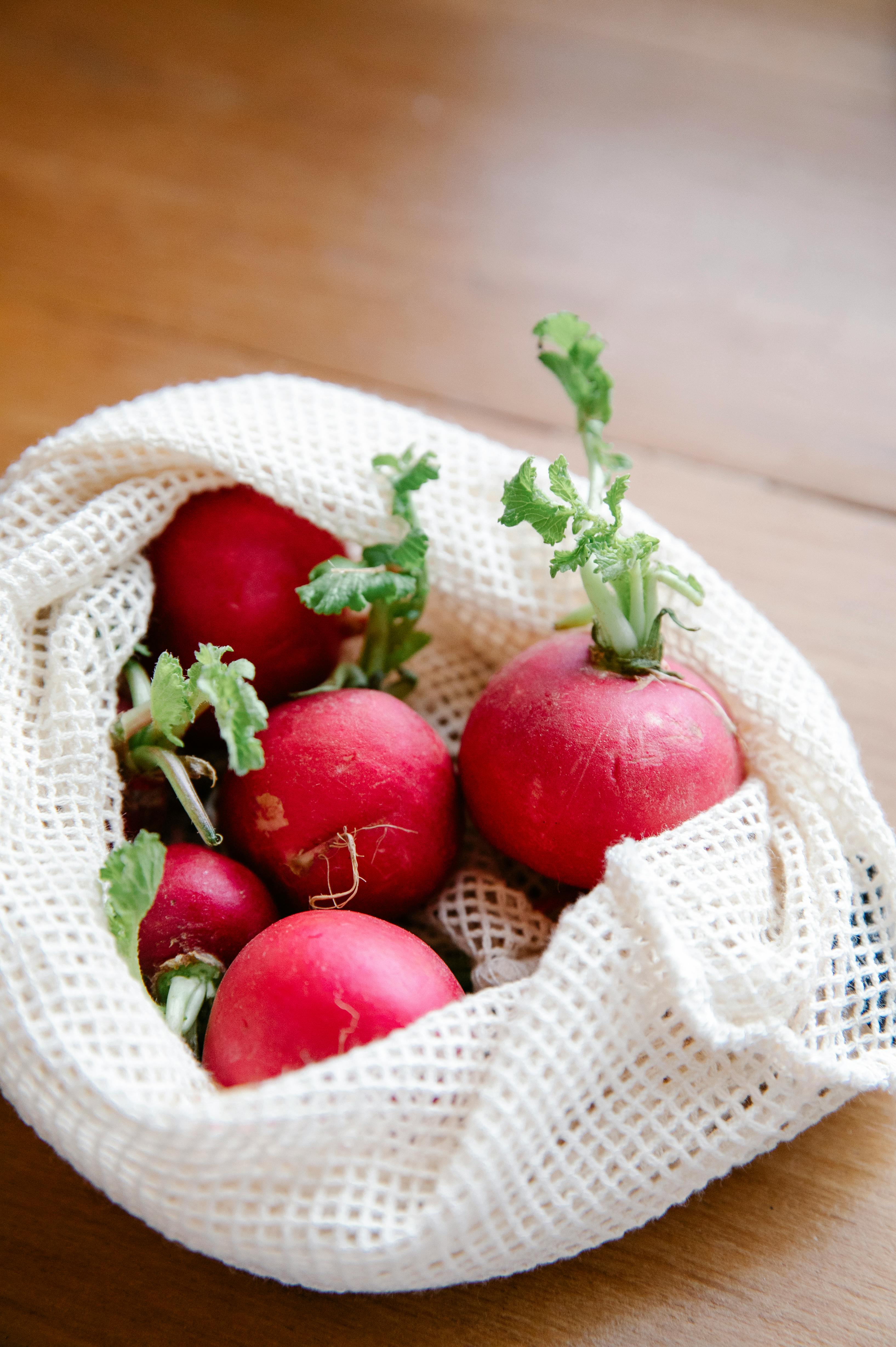 Watermelon Radish Tote Bag by Bruce Block - Pixels