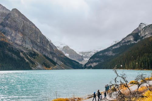 People at Lake Louise 