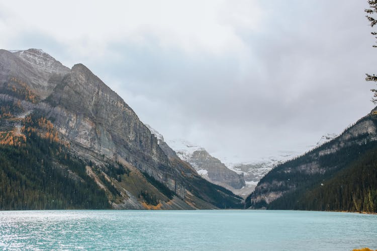 Scenic View Of Lake Louise