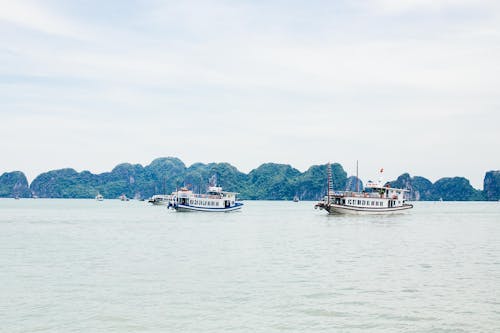 Kostnadsfri bild av båtar, halong bay, landskap