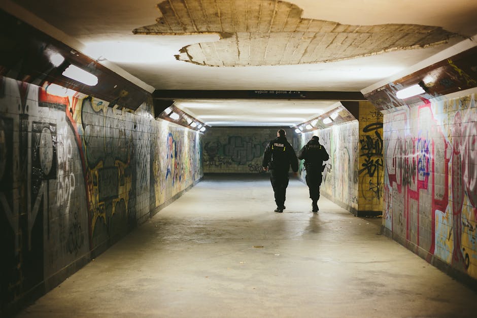 People Walking on Subway With Lights Turned on