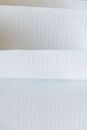 White Braille Paper on Brown Wooden Table