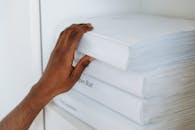 A Person Holding a Book