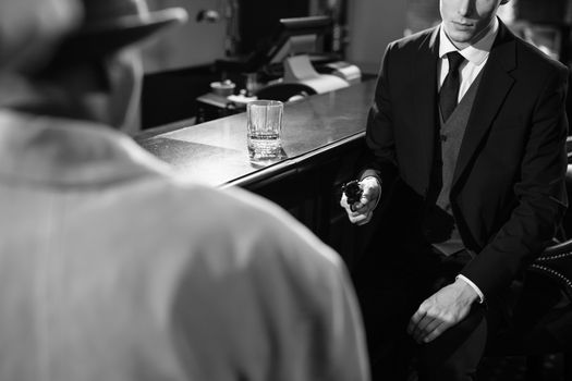 Photo of Person Pointing a Gun