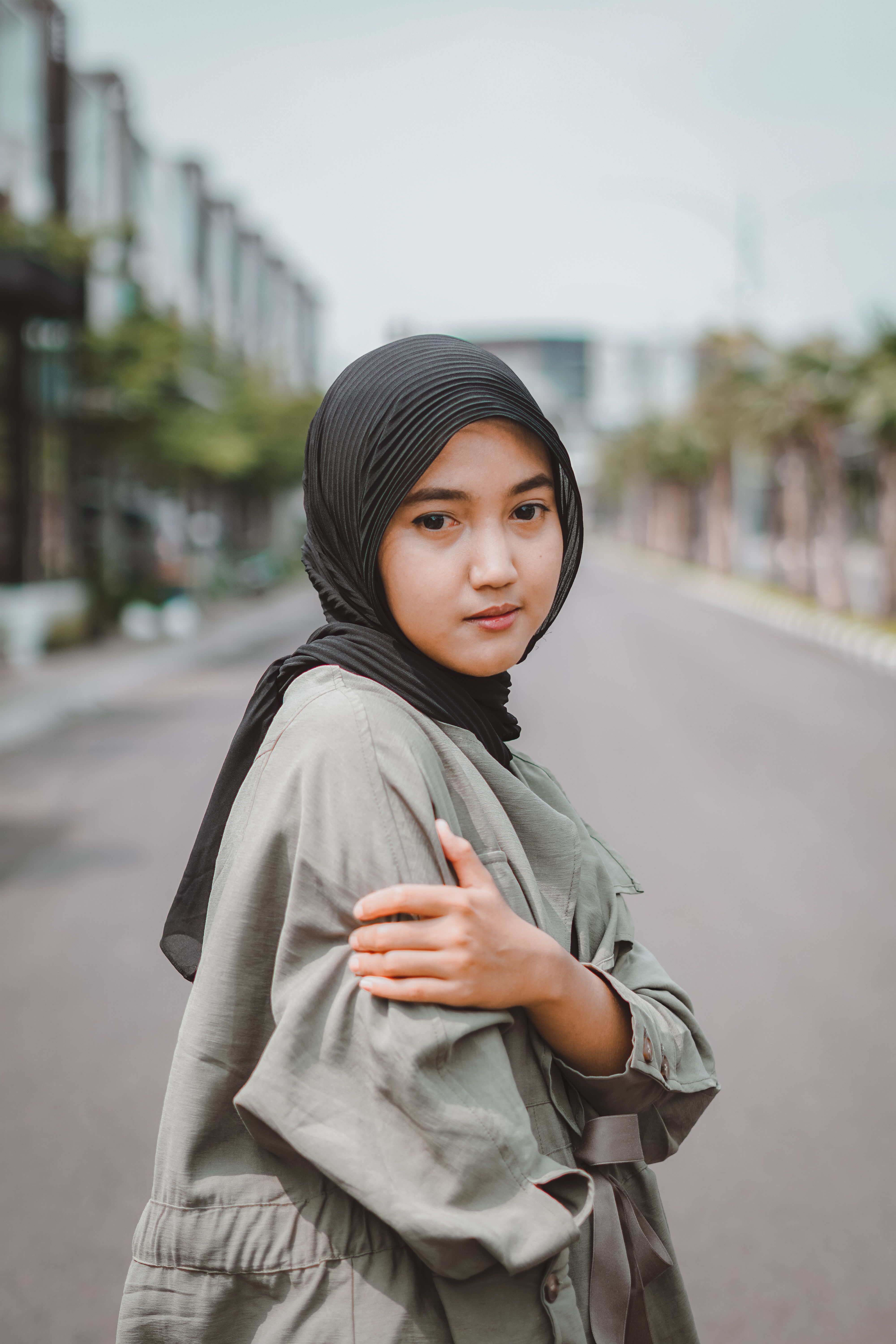 A Woman in Black Hijab · Free Stock Photo