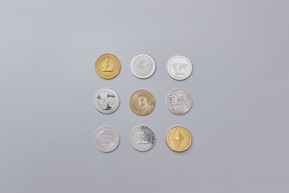 Round Coin Brown and Silver Round Coins · Free Stock Photo