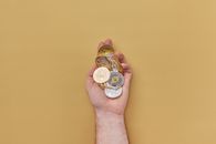 Silver and Gold Round Coins