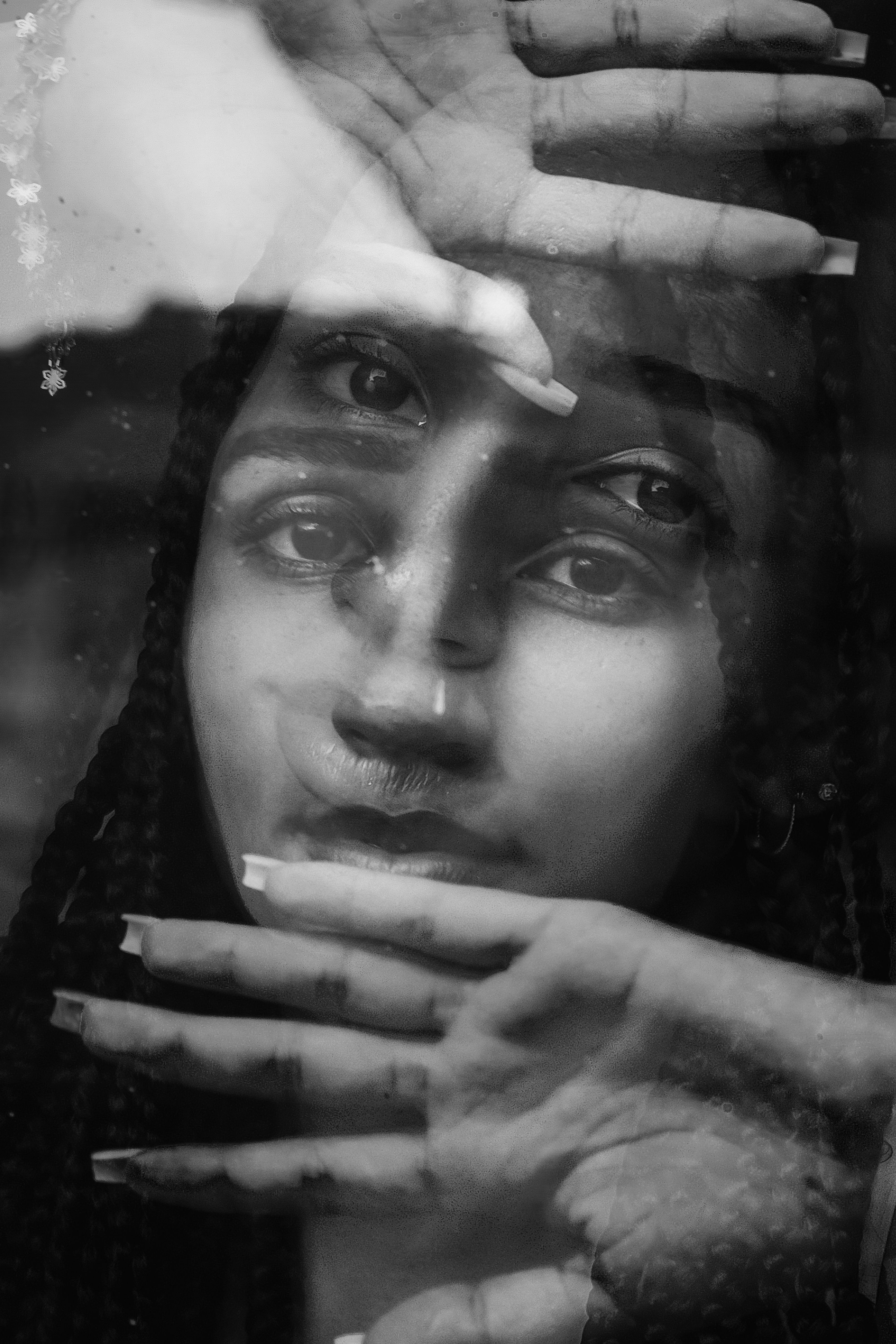 Black and White Portrait of Woman · Free Stock Photo