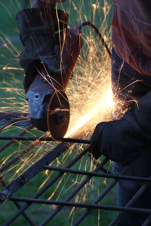 Free stock photo of metalworking, sparks, welding