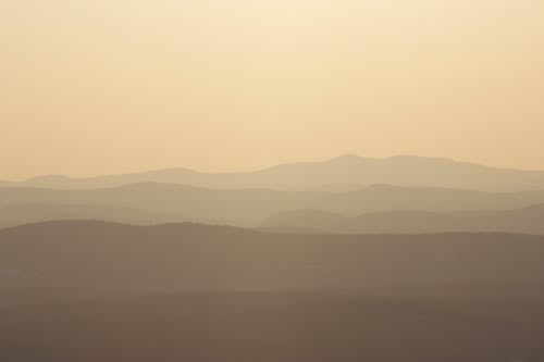 Silhouette of Mountains