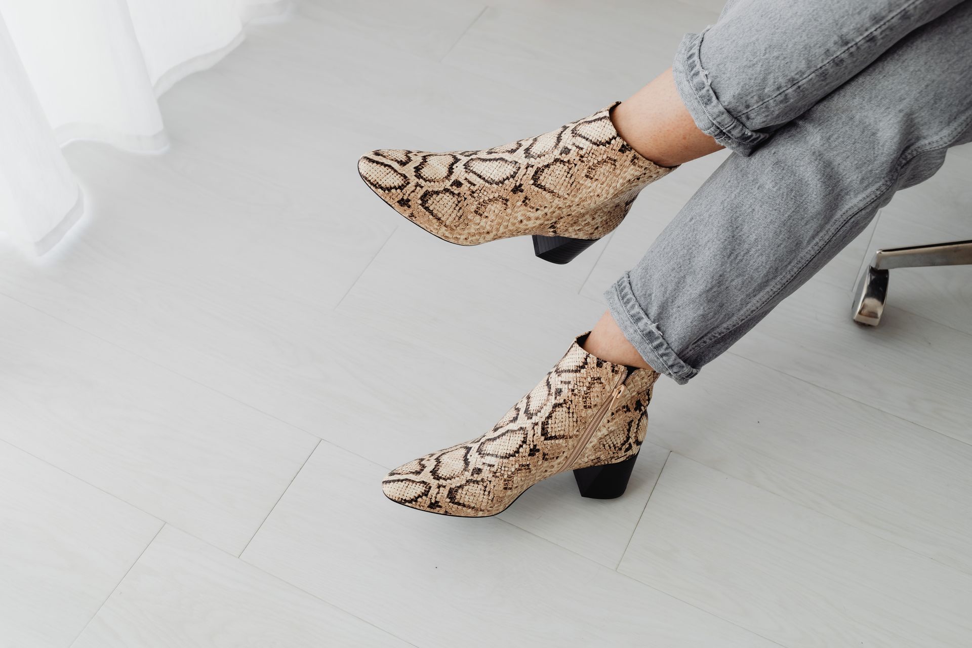 Boots on Female Legs