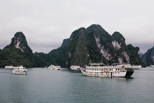 哈长湾, 喀斯特, 水體 的 免费素材图片