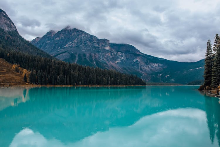 Emerald Lake In British Columbia, Canada 