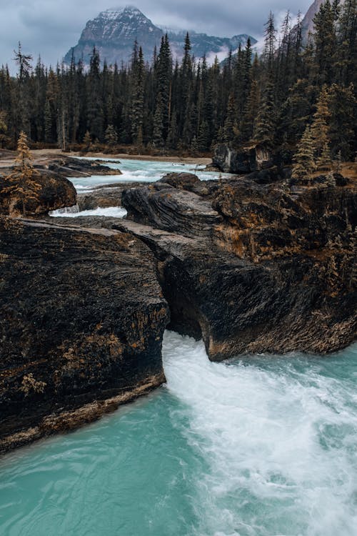 Natural Bridge in Yoho National Park, Alberta, British Columbia, Canada