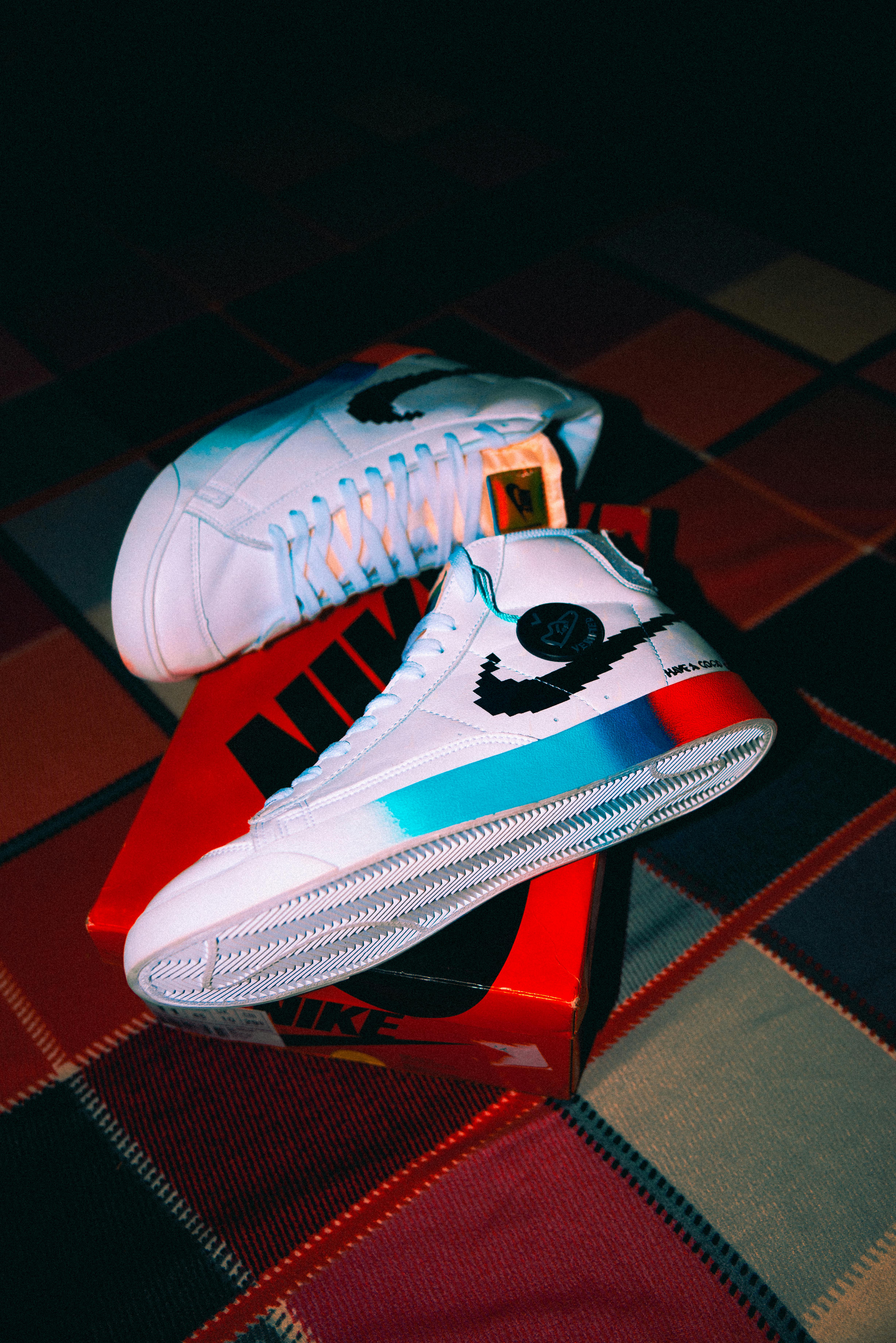 blazers and sneakers