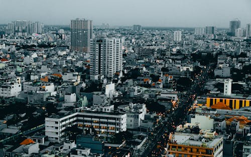 公寓樓, 城市, 城市摄影 的 免费素材图片