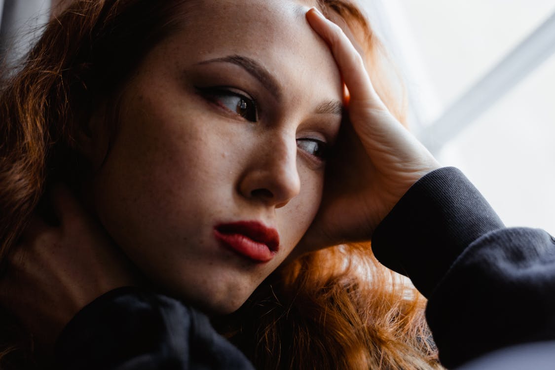 A Woman in Deep Thoughts · Free Stock Photo