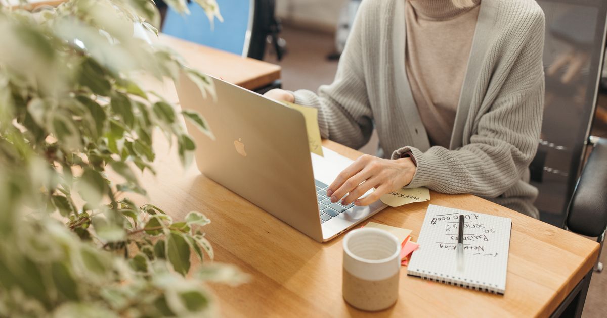 Job Opportunities: Individual browsing sustainable job listings on a UK recruitment website.