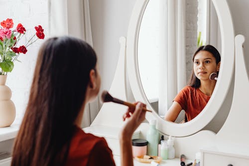 Woman in Front of a Mirror