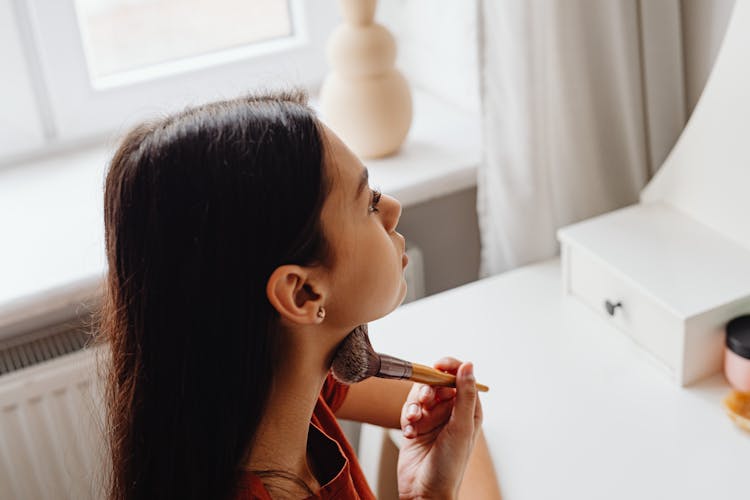 Young Woman Doing Makeup