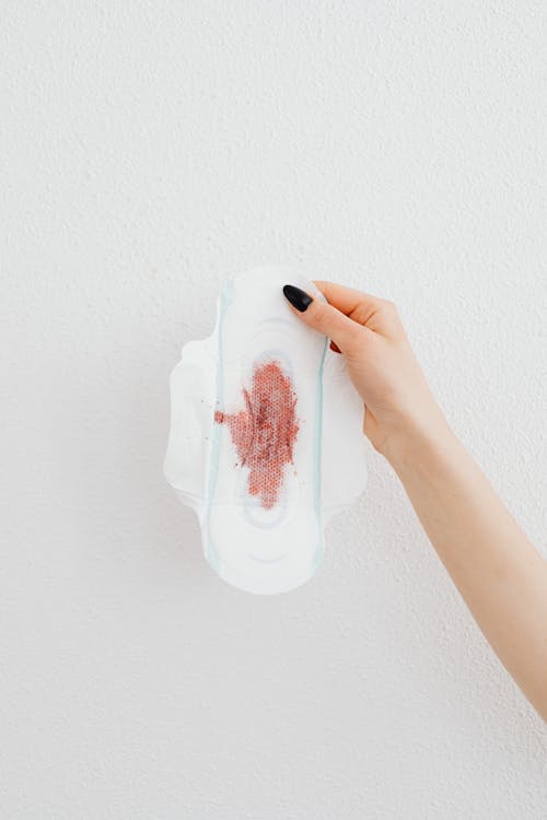 Free Foto profissional grátis de absorvente, almofada menstrual, holding Stock Photo